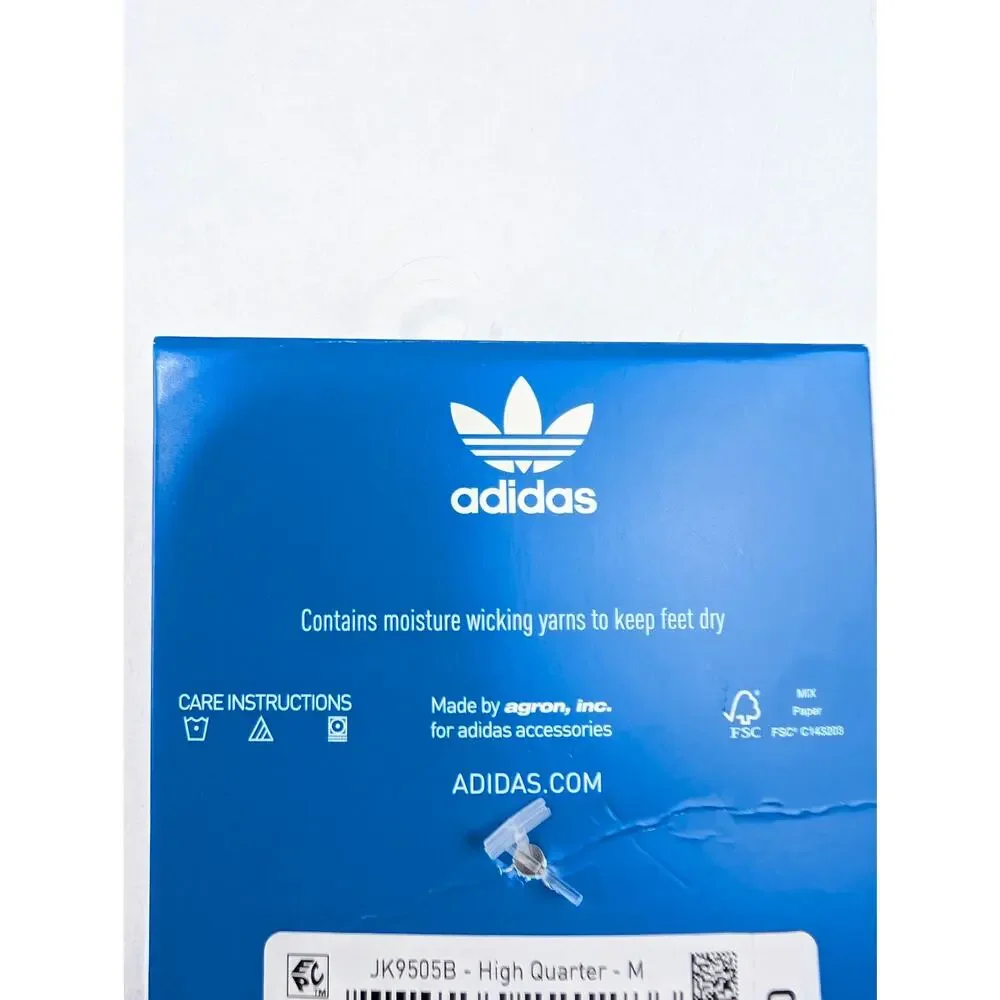 Adidas Unisex Adult Medium High Quarter Socks White & Pink/Green/Yellow